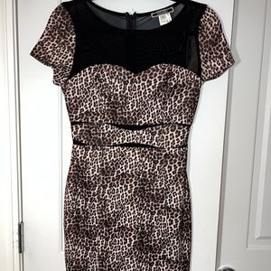 NIKIBIKI Leopard Print Night Out Dress